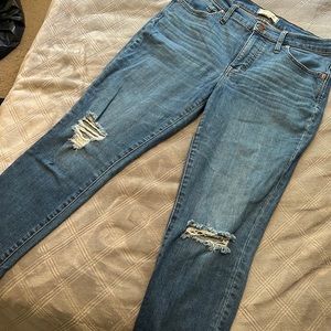 Madewell 9” High-Rise Skinny Crop 30